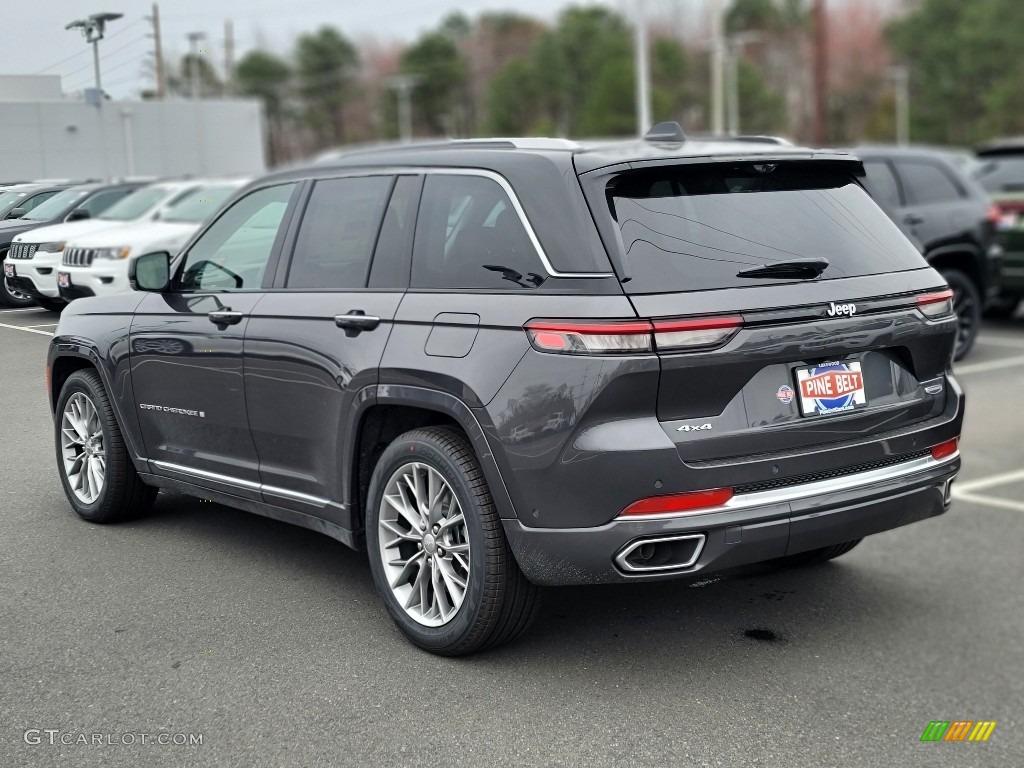 2022 Grand Cherokee Summit 4x4 - Baltic Gray Metallic / Global Black/Steel Gray photo #4