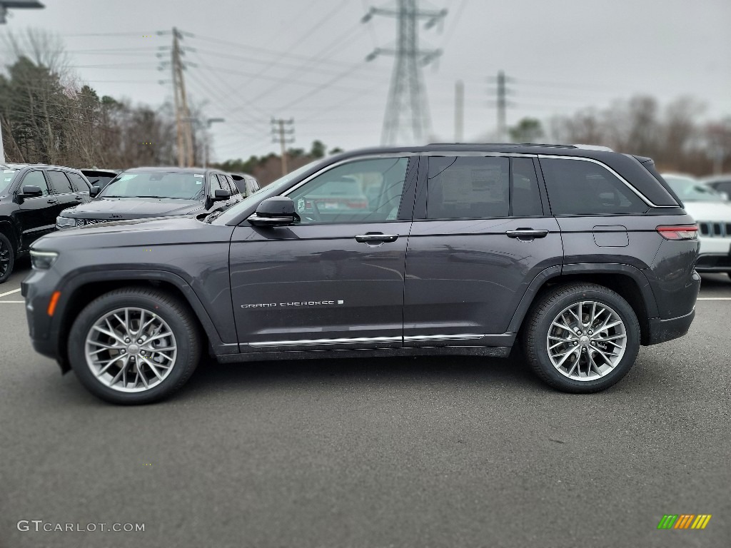 2022 Grand Cherokee Summit 4x4 - Baltic Gray Metallic / Global Black/Steel Gray photo #3