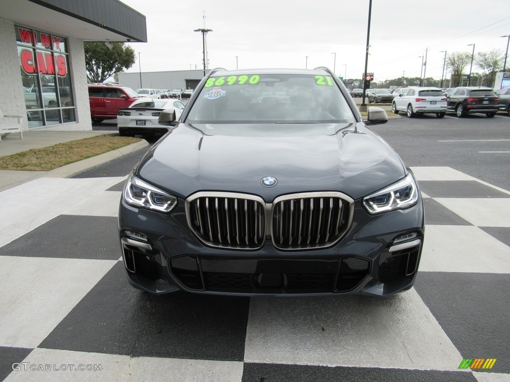2021 X5 M50i - Dark Graphite Metallic / Ivory White photo #2