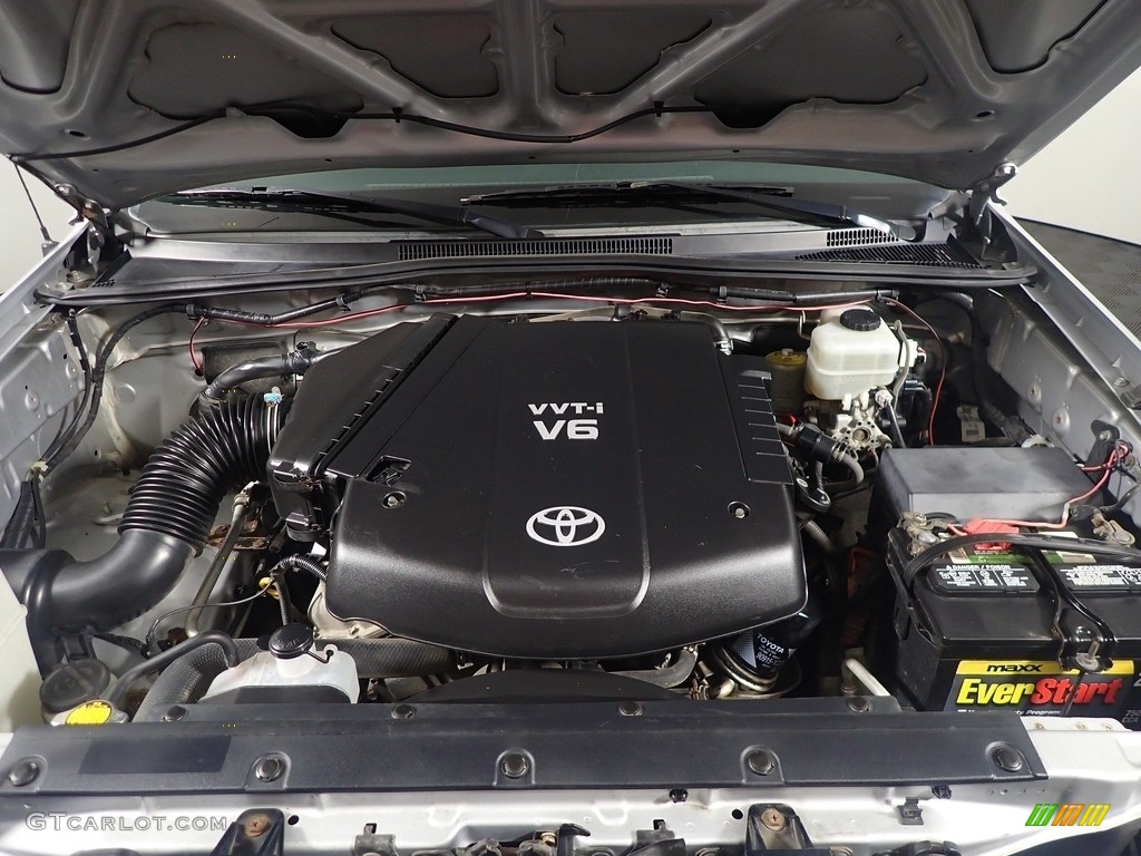2011 Tacoma V6 TRD Double Cab 4x4 - Silver Streak Mica / Graphite Gray photo #6