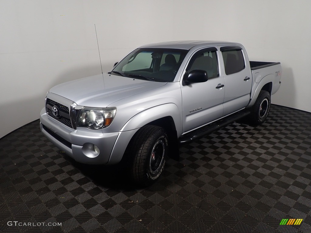 2011 Tacoma V6 TRD Double Cab 4x4 - Silver Streak Mica / Graphite Gray photo #8