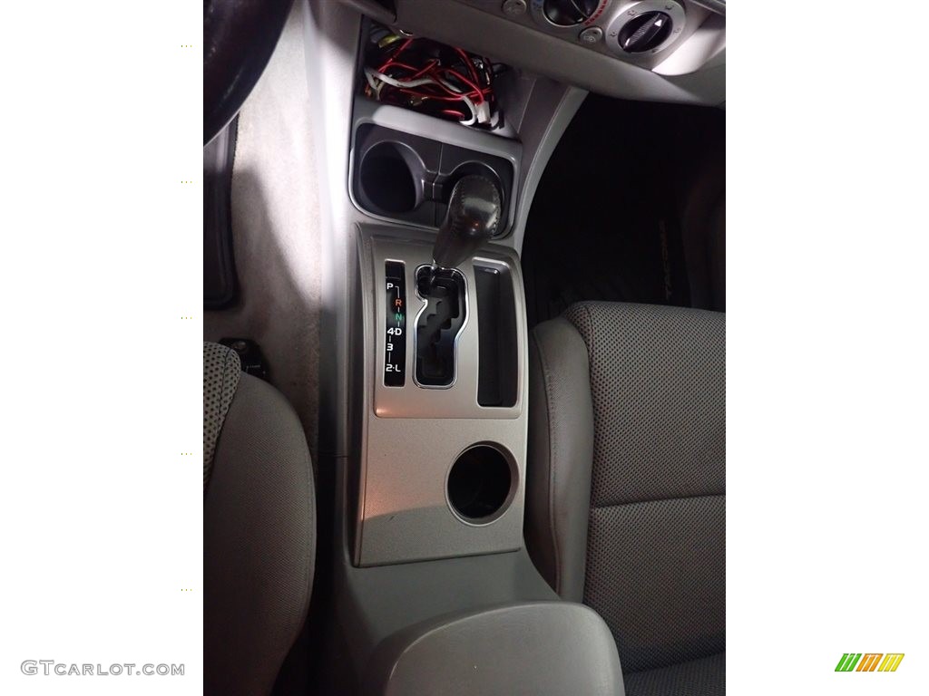 2011 Tacoma V6 TRD Double Cab 4x4 - Silver Streak Mica / Graphite Gray photo #30