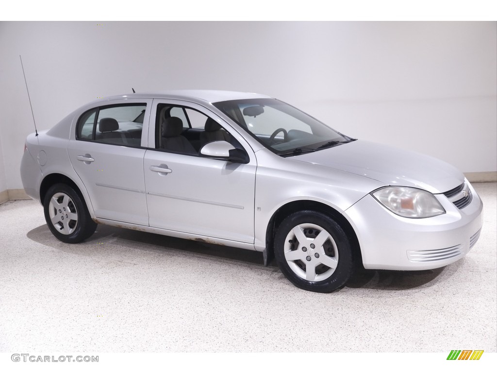 2009 Cobalt LT Sedan - Silver Ice Metallic / Gray photo #1