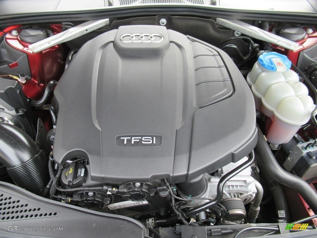 2018 Audi A5 Premium Plus quattro Coupe 2.0 Liter Turbocharged TFSI DOHC 16-Valve VVT 4 Cylinder Engine Photo #143961074