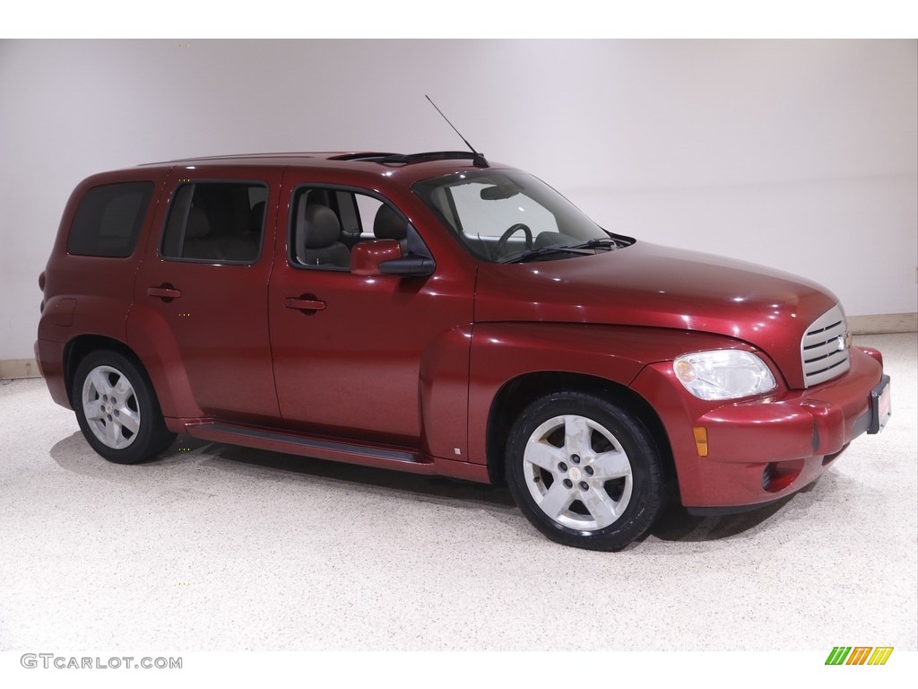 2008 HHR LT - Victory Red / Ebony Black photo #1