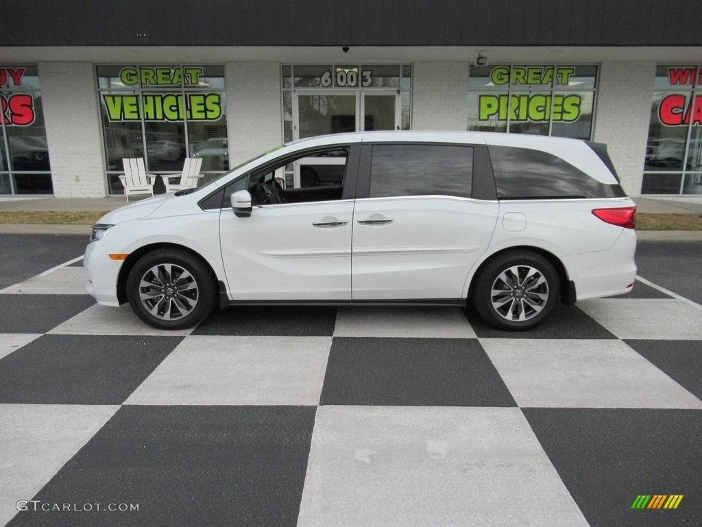 2022 Odyssey EX-L - Platinum White Pearl / Black photo #1