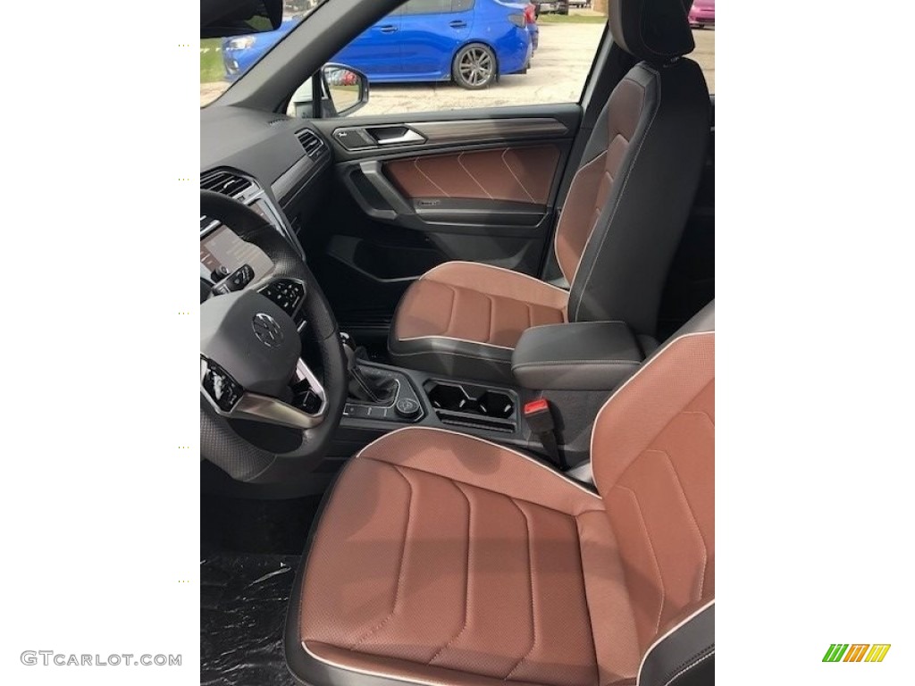Noisette Brown Interior 2022 Volkswagen Tiguan SEL R-Line 4Motion Photo #143961950