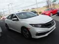 White Orchid Pearl 2019 Honda Civic LX Sedan Exterior