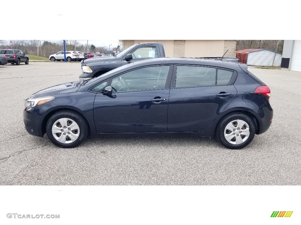 Gravity Blue 2017 Kia Forte5 LX Exterior Photo #143962589
