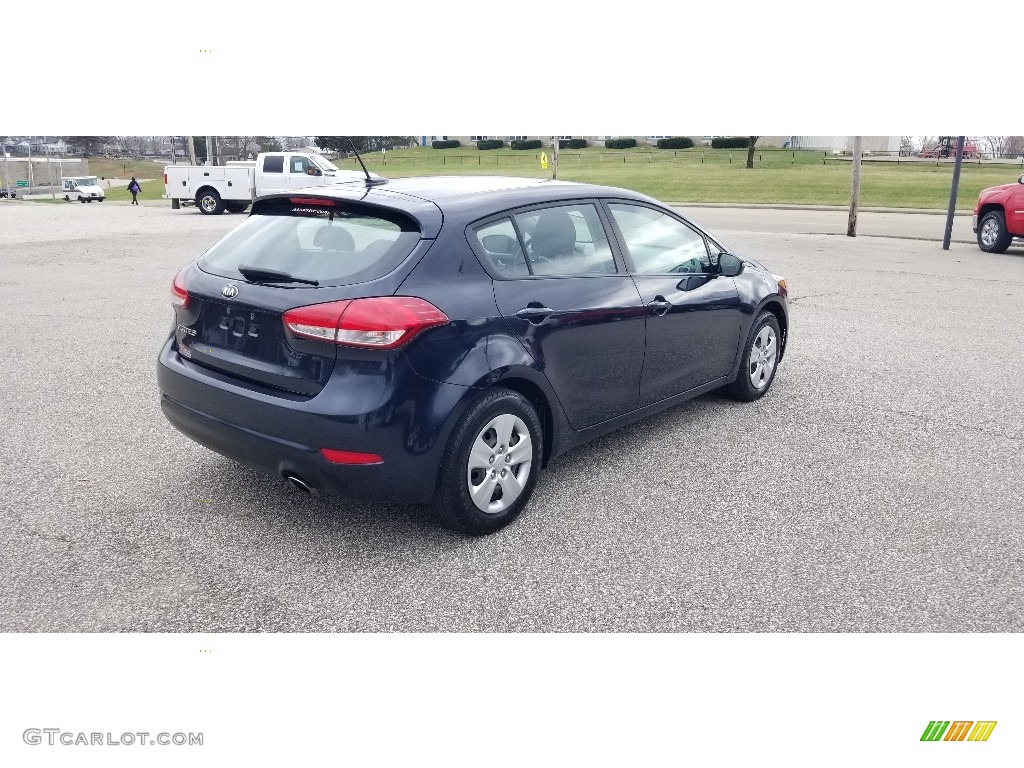 Gravity Blue 2017 Kia Forte5 LX Exterior Photo #143962673