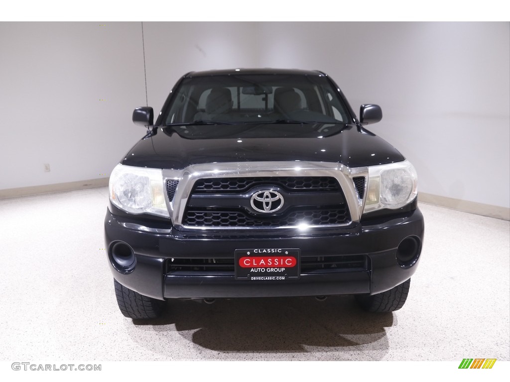 2011 Tacoma Access Cab - Black / Graphite Gray photo #2