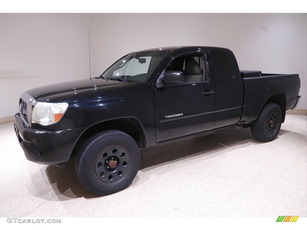 2011 Tacoma Access Cab - Black / Graphite Gray photo #3