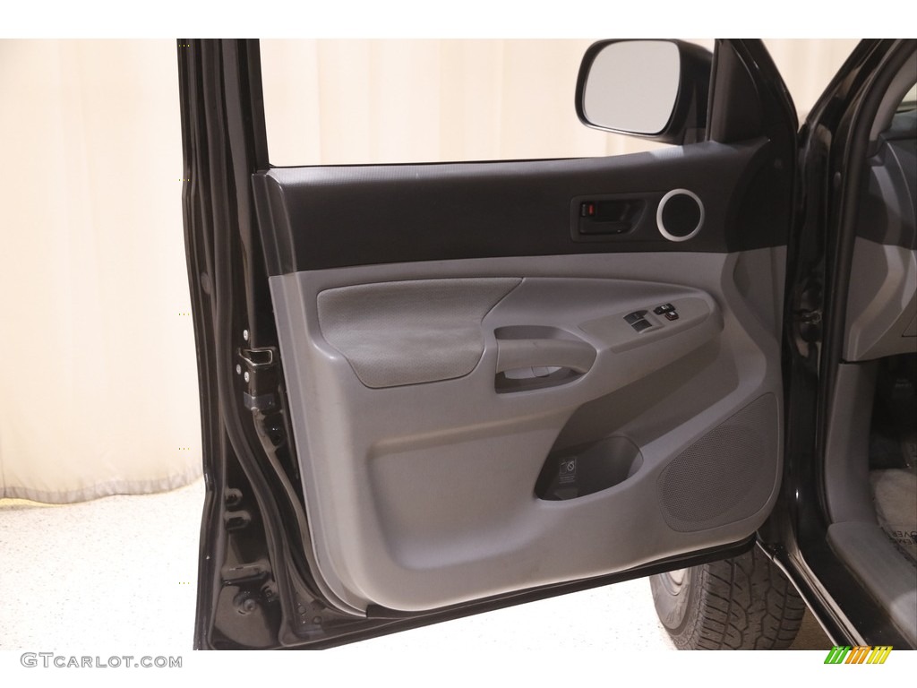 2011 Tacoma Access Cab - Black / Graphite Gray photo #4