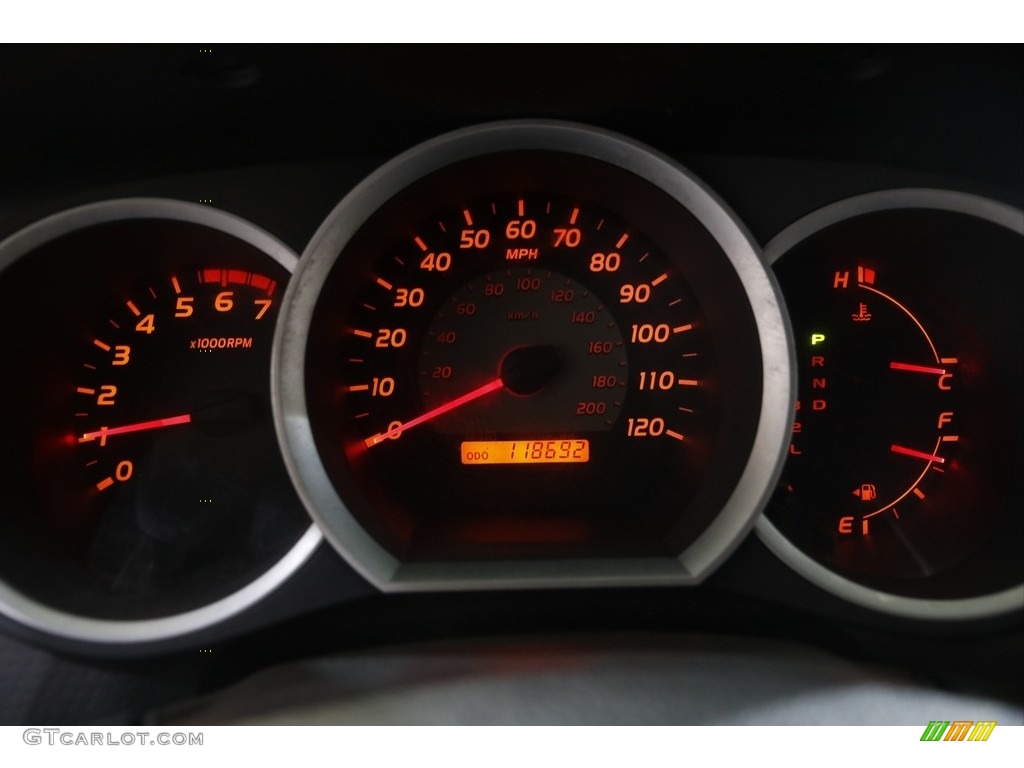 2011 Tacoma Access Cab - Black / Graphite Gray photo #8