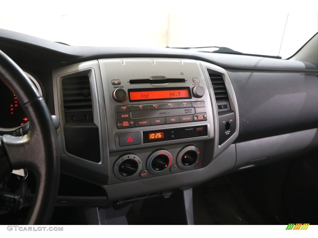 2011 Tacoma Access Cab - Black / Graphite Gray photo #9