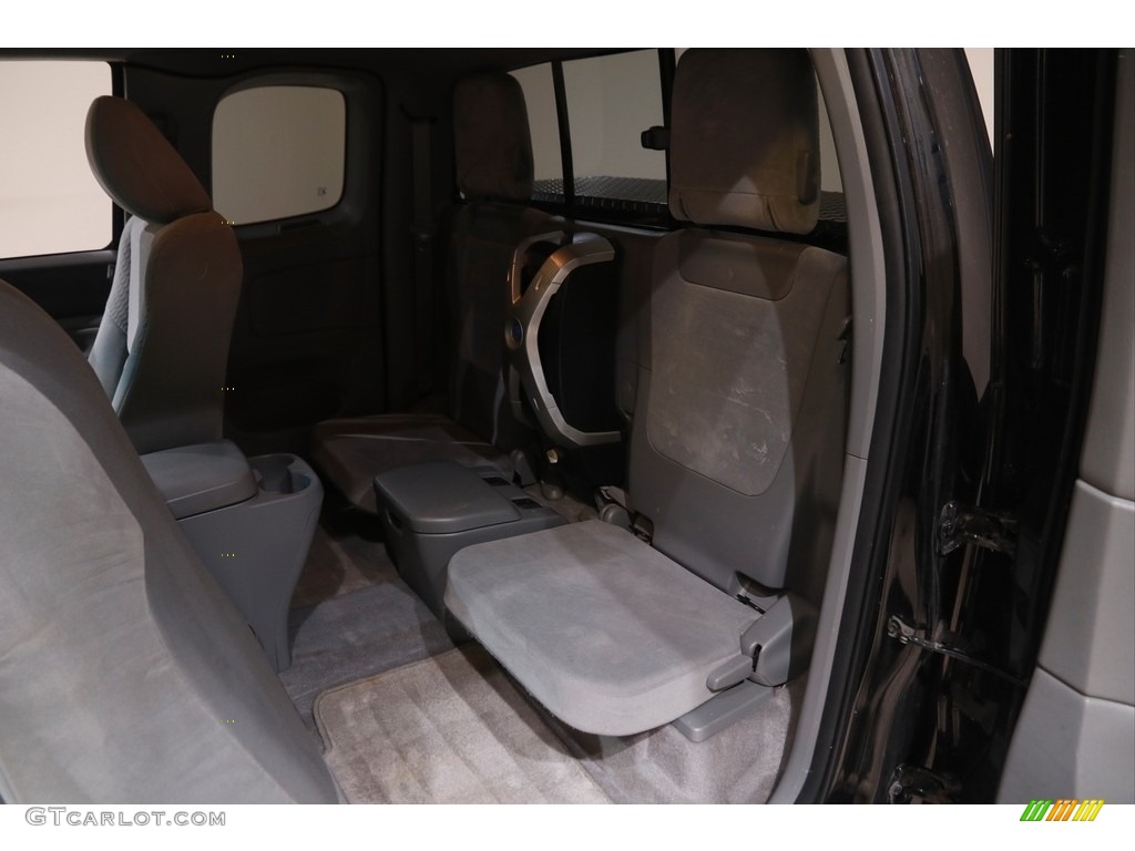 2011 Tacoma Access Cab - Black / Graphite Gray photo #13
