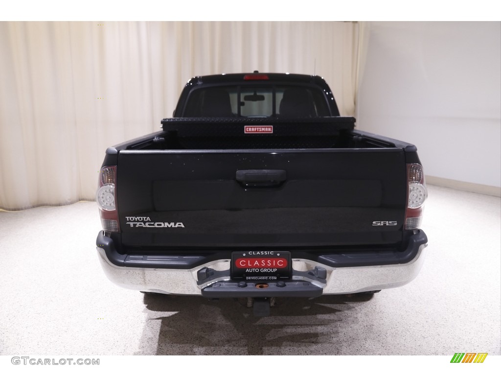 2011 Tacoma Access Cab - Black / Graphite Gray photo #14