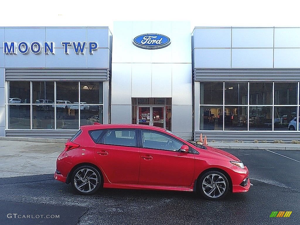 2017 Corolla iM  - Barcelona Red Metallic / Black photo #1