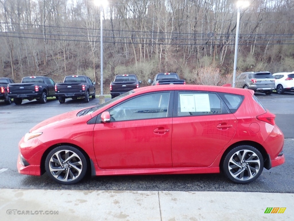 Barcelona Red Metallic 2017 Toyota Corolla iM Standard Corolla iM Model Exterior Photo #143963384