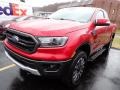 Rapid Red Metallic - Ranger Lariat SuperCab 4x4 Photo No. 1