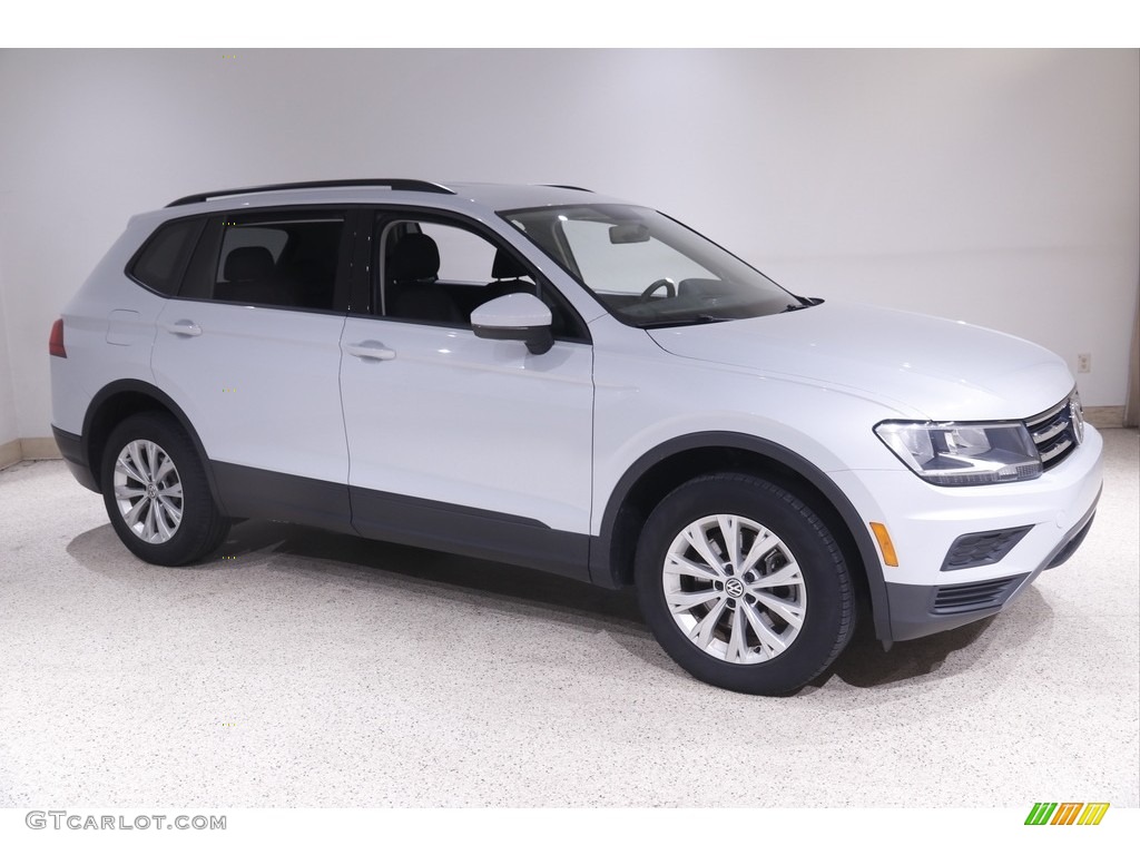 2019 Tiguan S 4MOTION - White Silver Metallic / Titan Black photo #1
