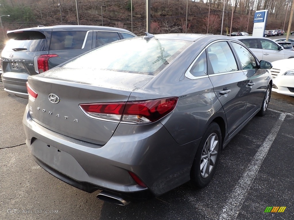 2019 Sonata SE - Machine Gray / Black photo #4