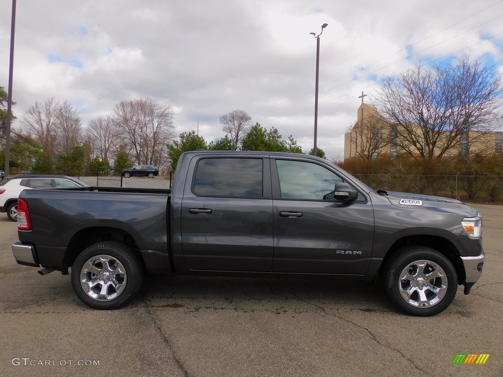 Granite Crystal Metallic 2022 Ram 1500 Big Horn Crew Cab 4x4 Exterior Photo #143964368