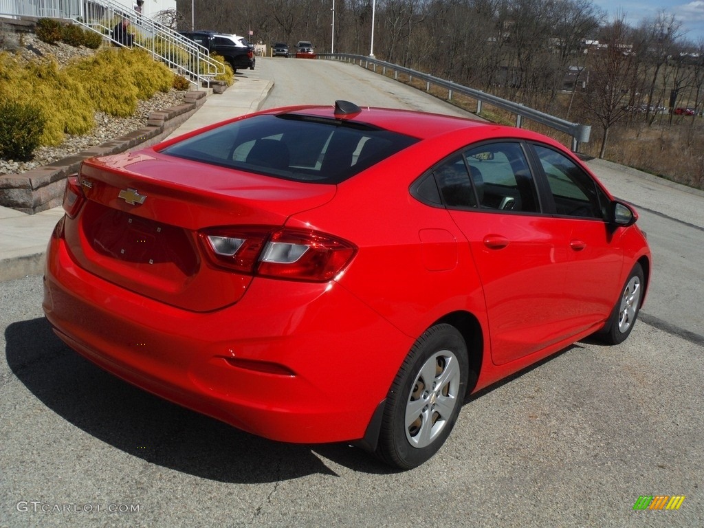 2017 Cruze LS - Red Hot / Jet Black photo #13