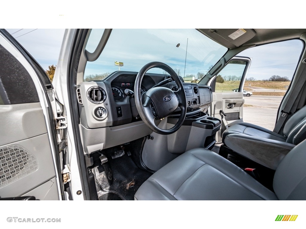 Medium Flint Interior 2014 Ford E-Series Van E350 Cargo Van Photo #143965715