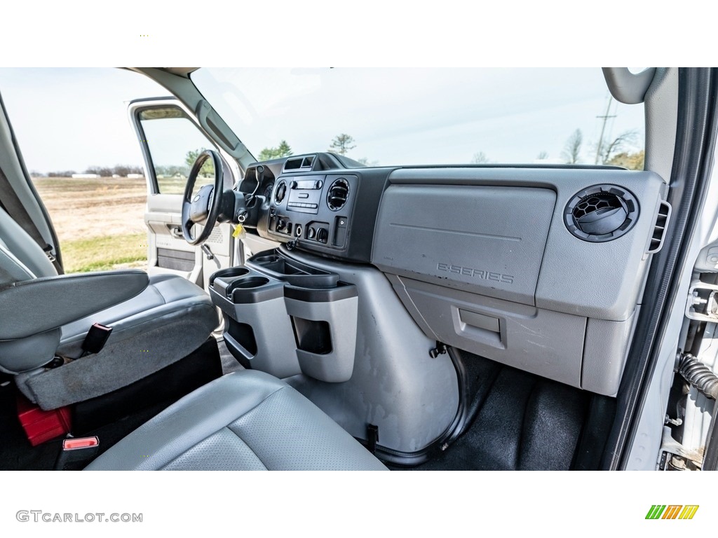 2014 Ford E-Series Van E350 Cargo Van Medium Flint Dashboard Photo #143965844