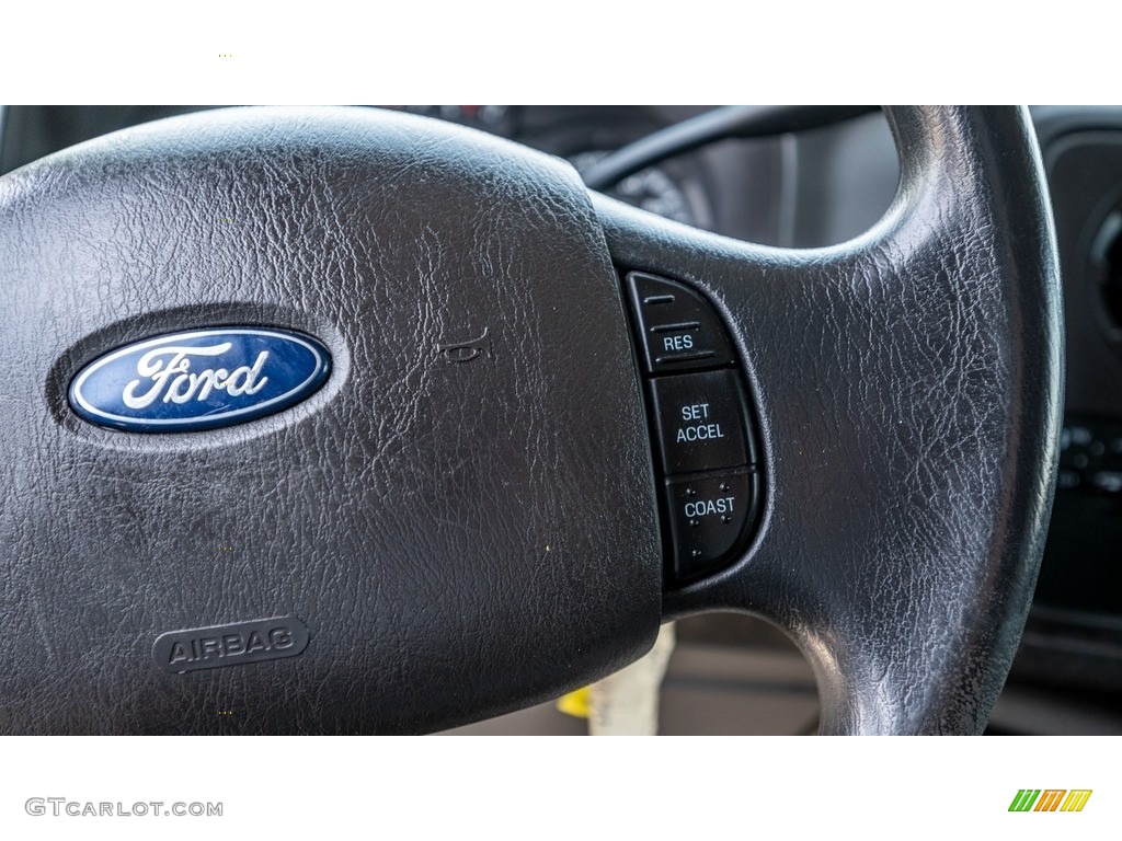 2014 Ford E-Series Van E350 Cargo Van Medium Flint Steering Wheel Photo #143965961