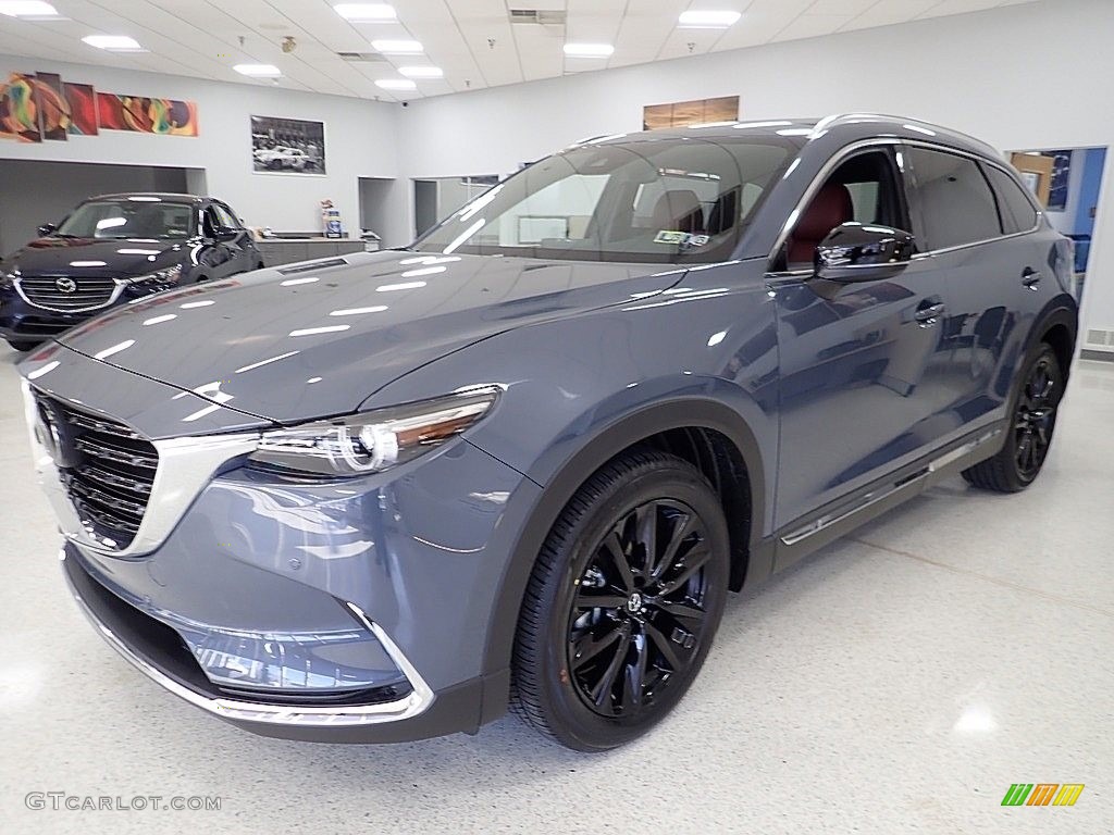 Polymetal Gray Metallic 2022 Mazda CX-9 Carbon Edition AWD Exterior Photo #143966200