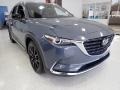 Polymetal Gray Metallic 2022 Mazda CX-9 Carbon Edition AWD Exterior