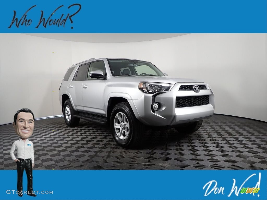 Classic Silver Metallic Toyota 4Runner