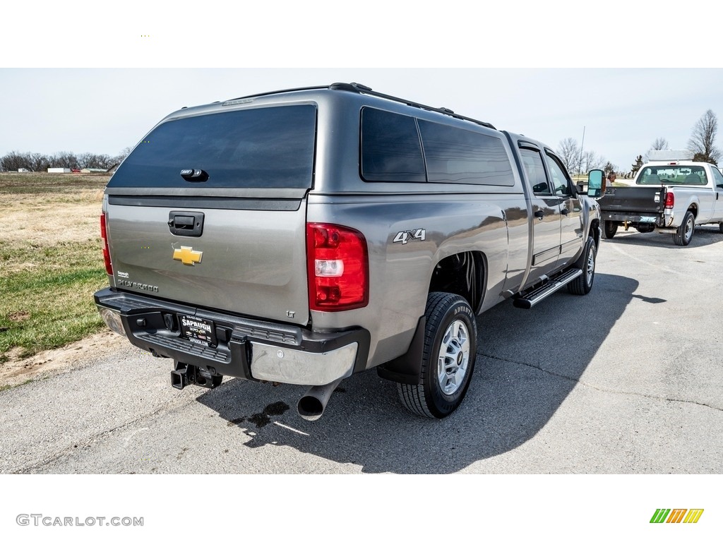 2013 Silverado 2500HD LT Crew Cab 4x4 - Graystone Metallic / Ebony photo #4