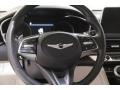 Black/Gray 2019 Hyundai Genesis G70 AWD Steering Wheel
