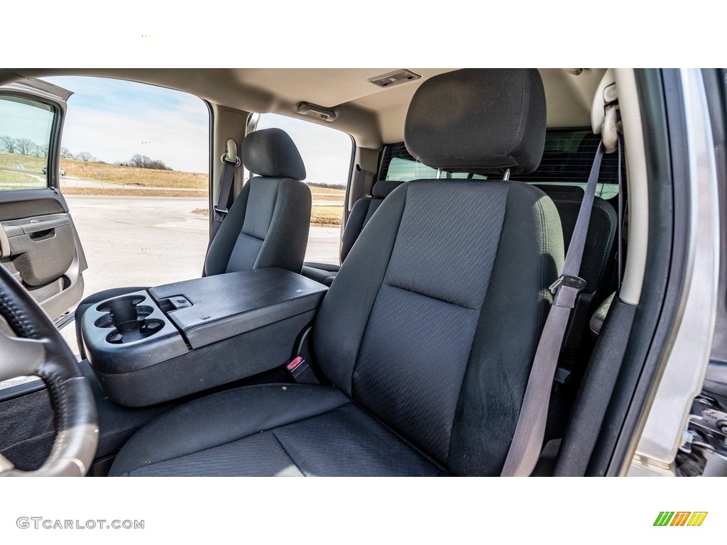 2013 Silverado 2500HD LT Crew Cab 4x4 - Graystone Metallic / Ebony photo #17