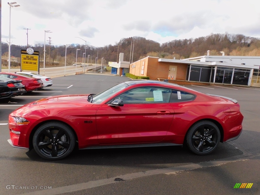 Rapid Red Metallic 2022 Ford Mustang GT Fastback Exterior Photo #143967257