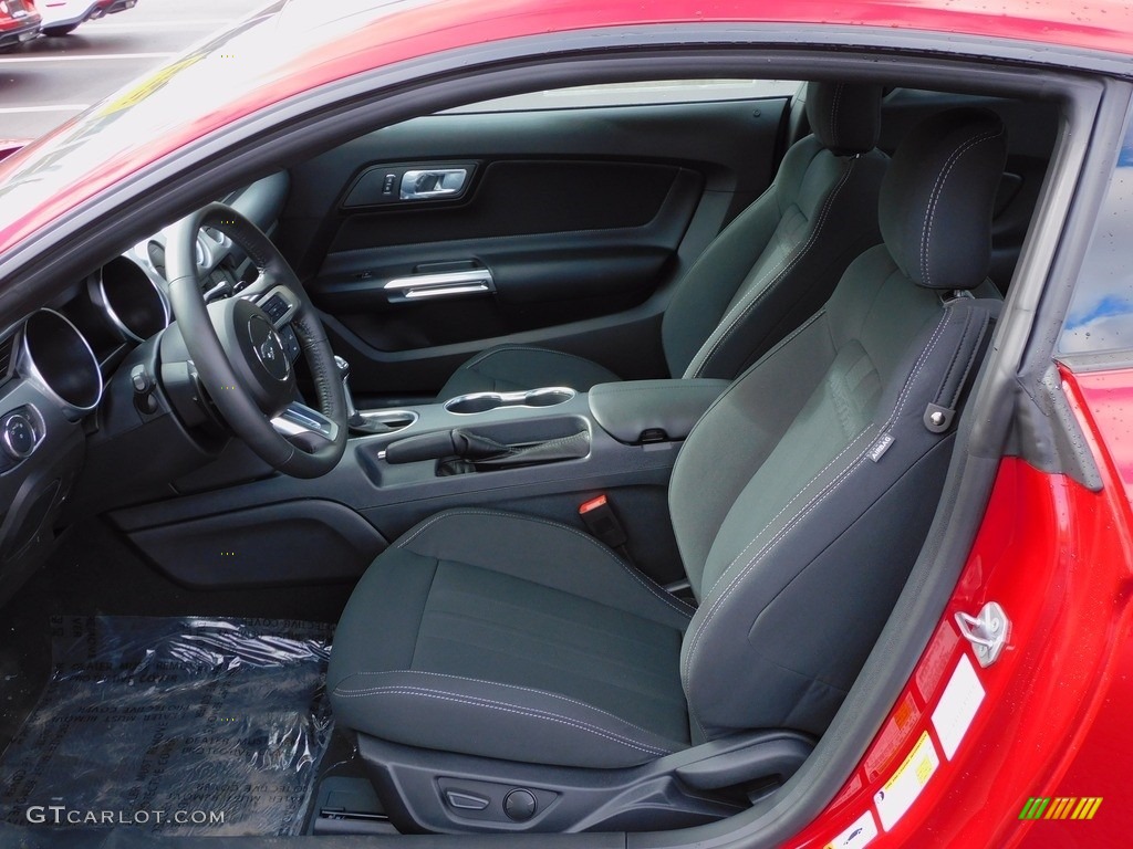Ebony Interior 2022 Ford Mustang GT Fastback Photo #143967380