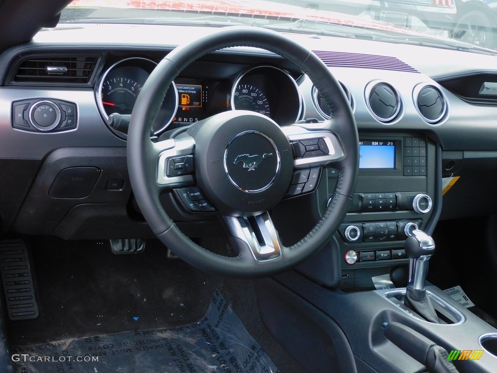 2022 Ford Mustang GT Fastback Ebony Dashboard Photo #143967455