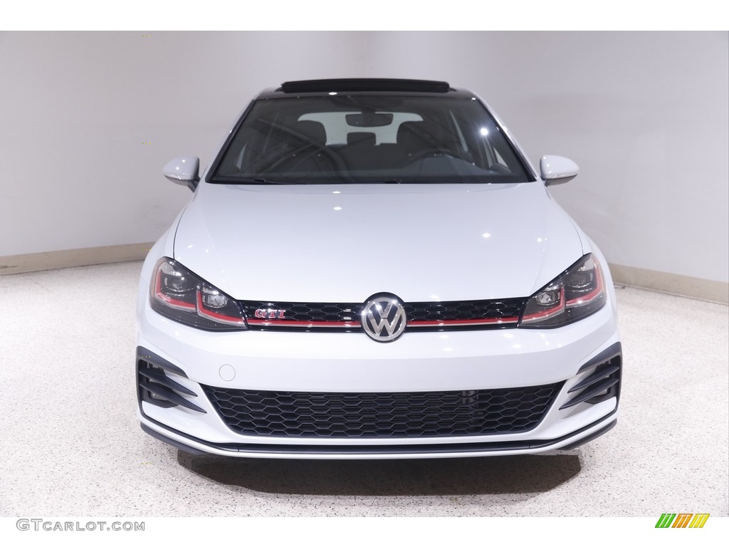 2020 Golf GTI SE - White Silver Metallic / Titan Black photo #2