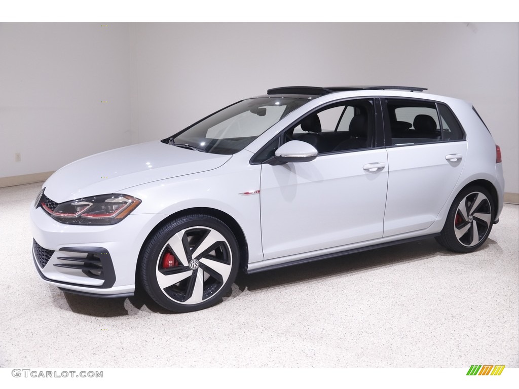 2020 Golf GTI SE - White Silver Metallic / Titan Black photo #3