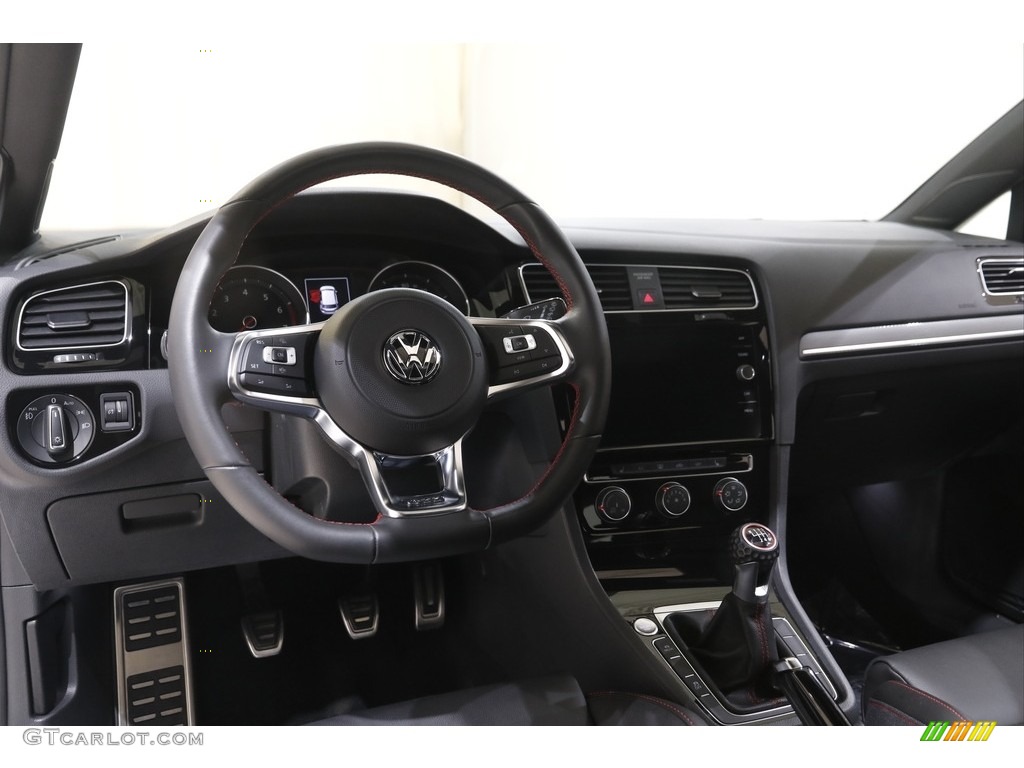 2020 Golf GTI SE - White Silver Metallic / Titan Black photo #6