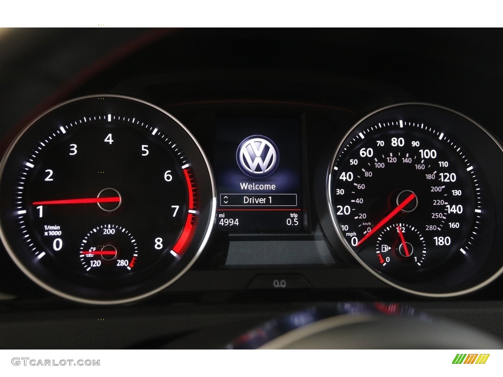 2020 Golf GTI SE - White Silver Metallic / Titan Black photo #8