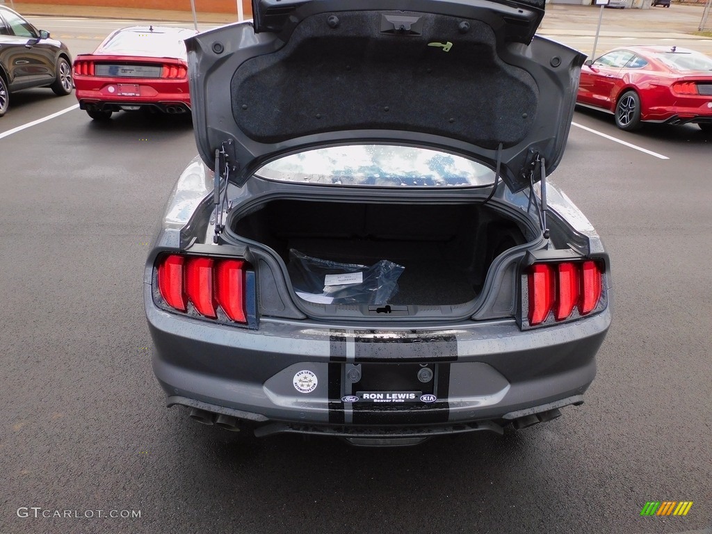 2022 Mustang GT Premium Fastback - Carbonized Gray Metallic / Showstopper Red photo #4