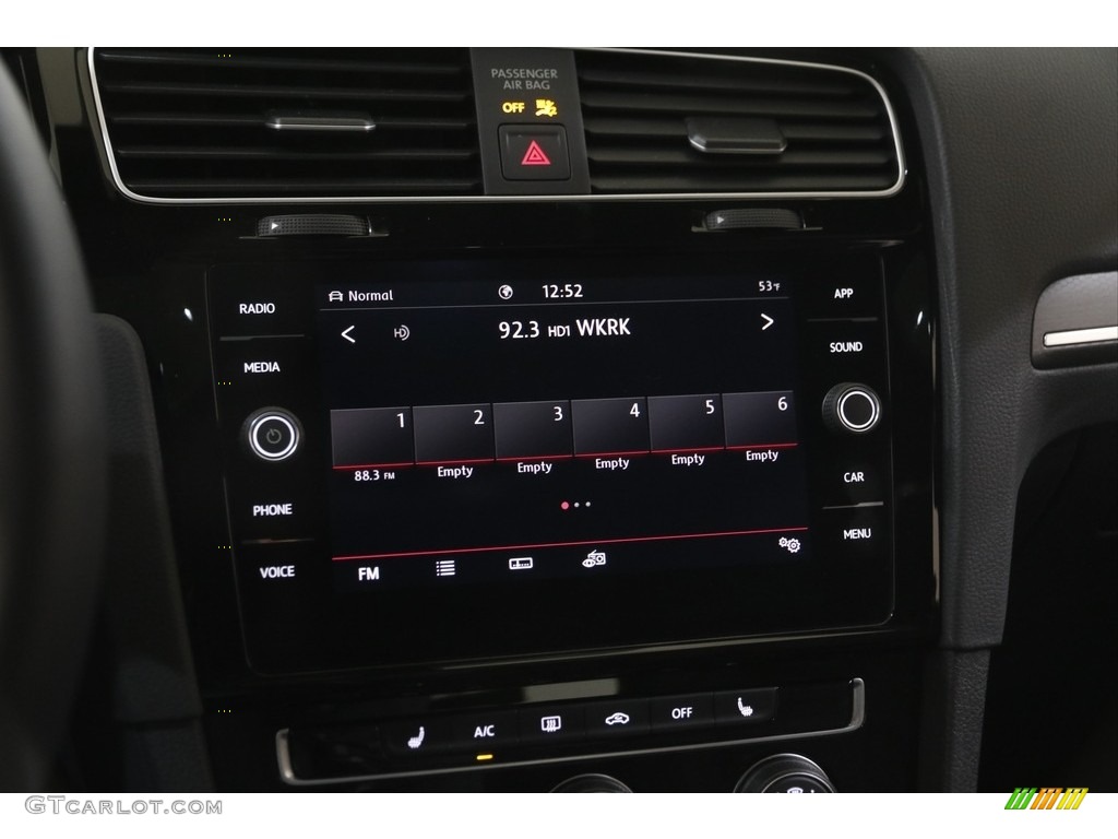 2020 Golf GTI SE - White Silver Metallic / Titan Black photo #11
