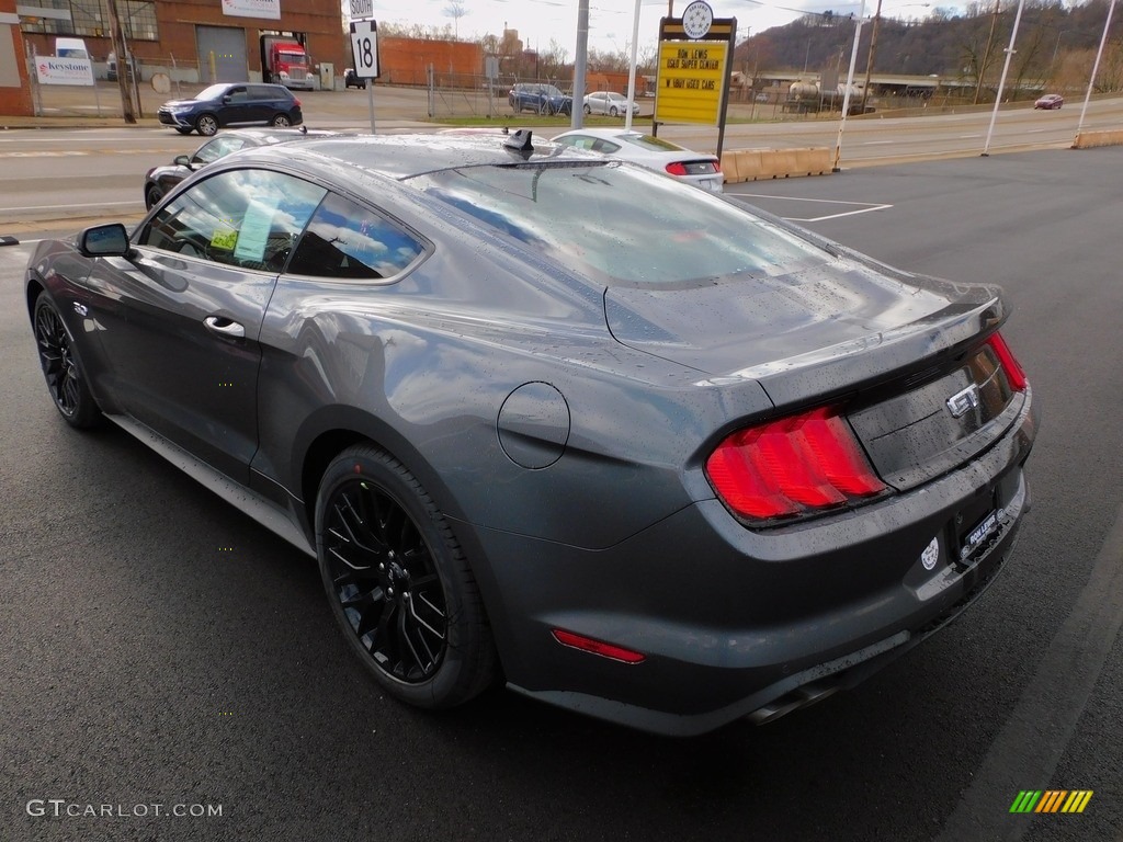 Carbonized Gray Metallic 2022 Ford Mustang GT Premium Fastback Exterior Photo #143967713