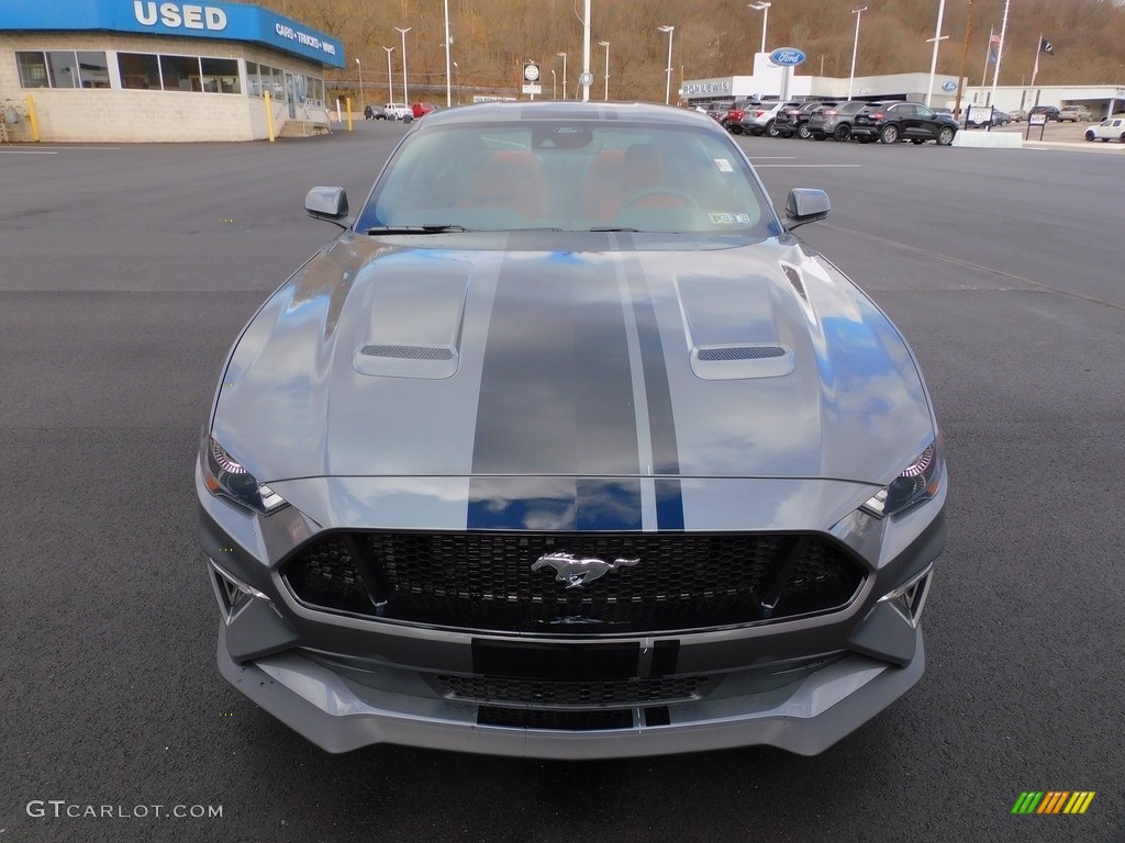Carbonized Gray Metallic 2022 Ford Mustang GT Premium Fastback Exterior Photo #143967794