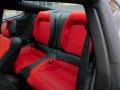 2022 Ford Mustang Showstopper Red Interior Rear Seat Photo