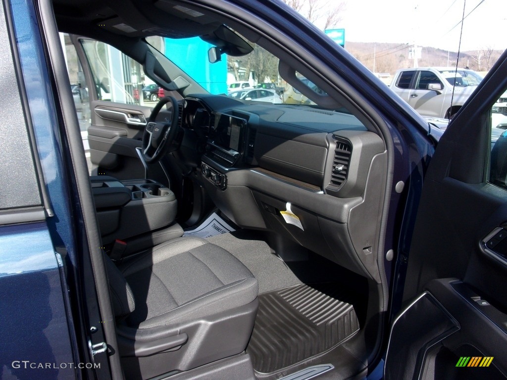Jet Black Interior 2022 Chevrolet Silverado 1500 LT Crew Cab 4x4 Photo #143968562
